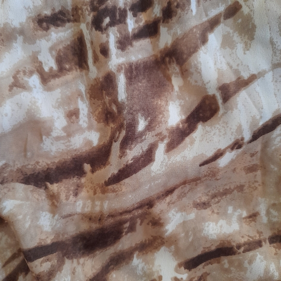 ● east5th | Short Tunic Style Dress with Kakhi Tie-Dye Print - Picture 16 of 16